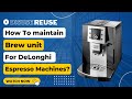 HOW-TO VIDEO of How to maintain the Brew unit for DeLonghi Espresso machines?