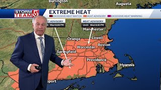 Video: High heat, humidity to continue in Massachusetts