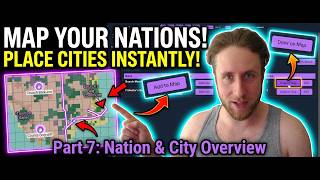 How to Map Nations & Cities in Econo-Forge