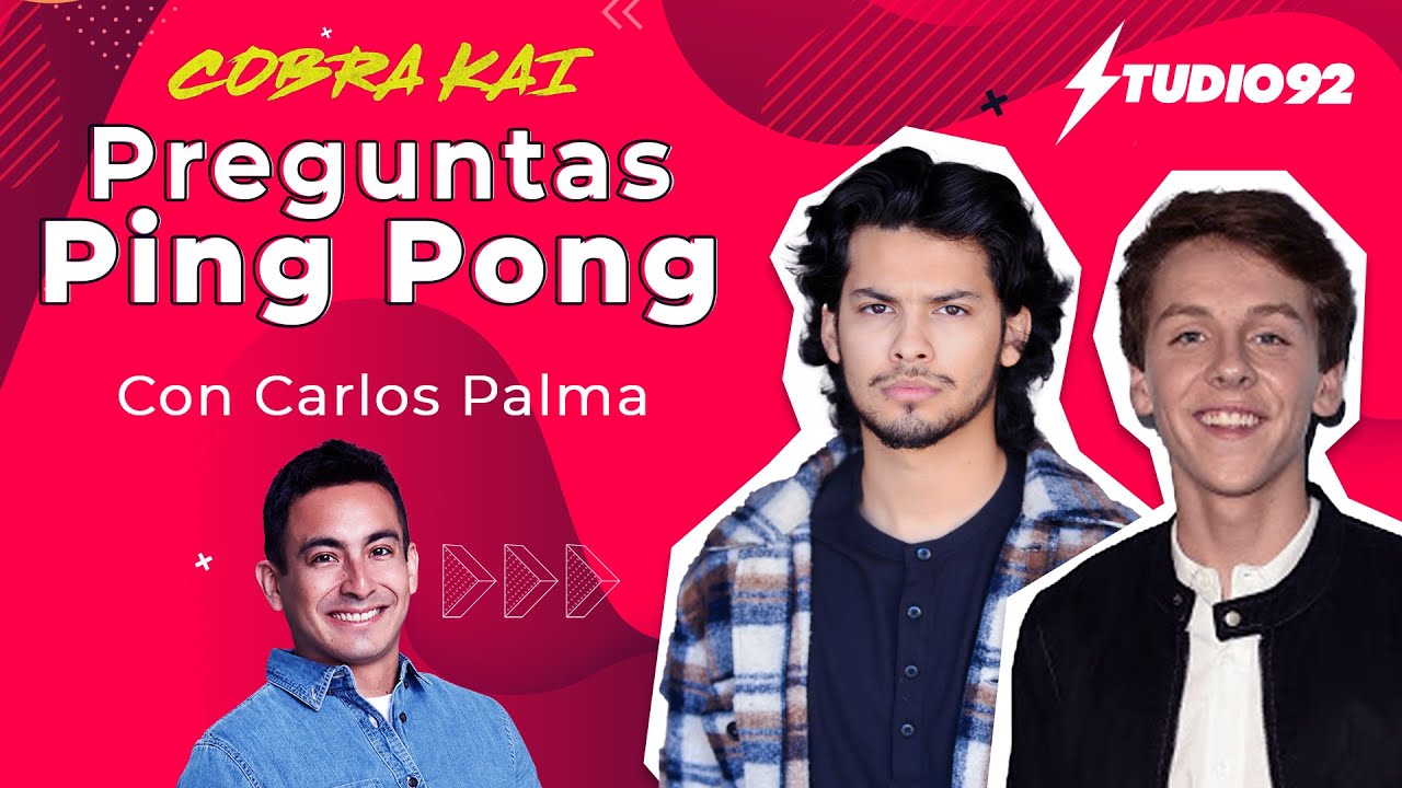 COBRA KAI | Preguntas Ping Pong a Xolo Maridueña y Jacob Bertrand