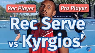 Nick Kyrgios' Serve vs Rec Serve Comparison (Differences Explained)