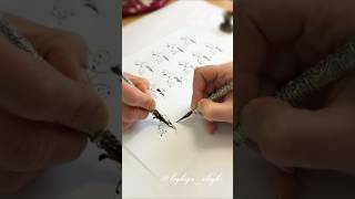 Музыкальная каллиграфия /вальс #musicalcalligraphy #calligraphy #музыкальнаякаллиграфия
