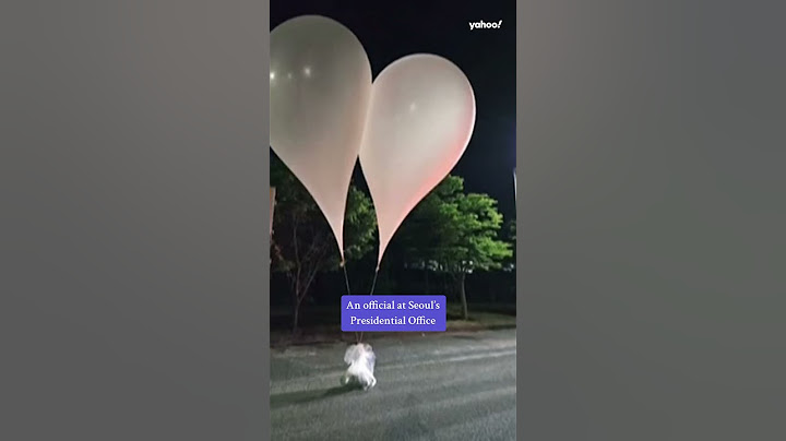 North Korea just sent balloons carrying excrement and trash to the south as a gift #news #northkorea
