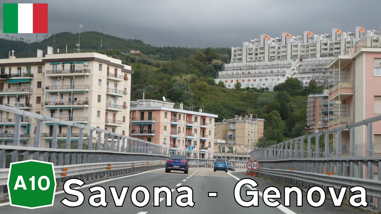 Italy: A10 Savona - Genova