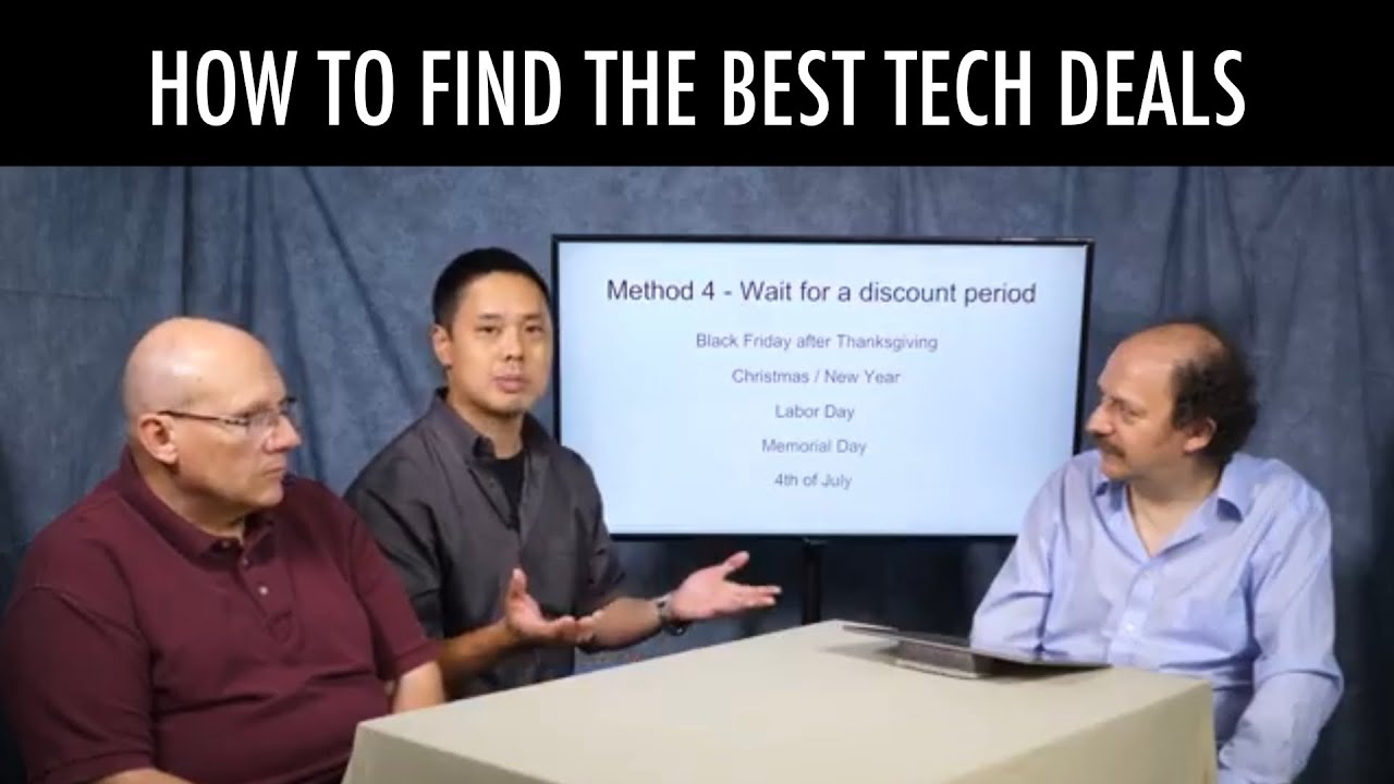How to Find the Best Tech Deals - Save Money. Wait.