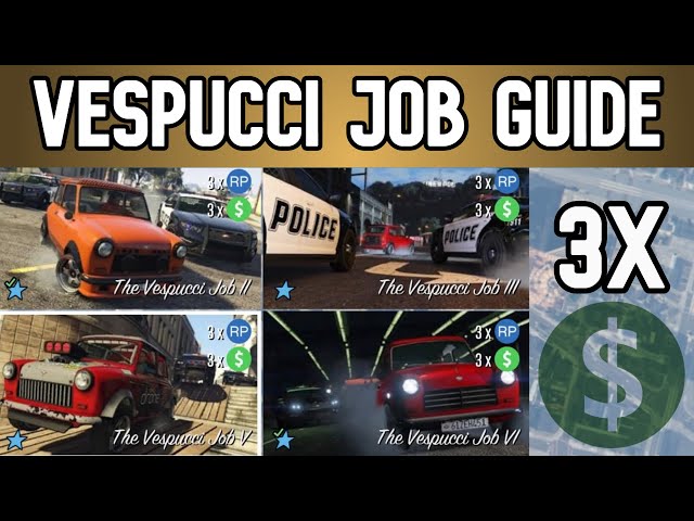 GTA Online' Vespucci Job Game Mode Now Available to Play