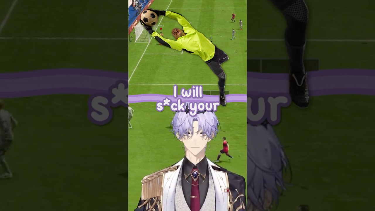 GOATED Goalkeeper!!! #shorts #vtuber