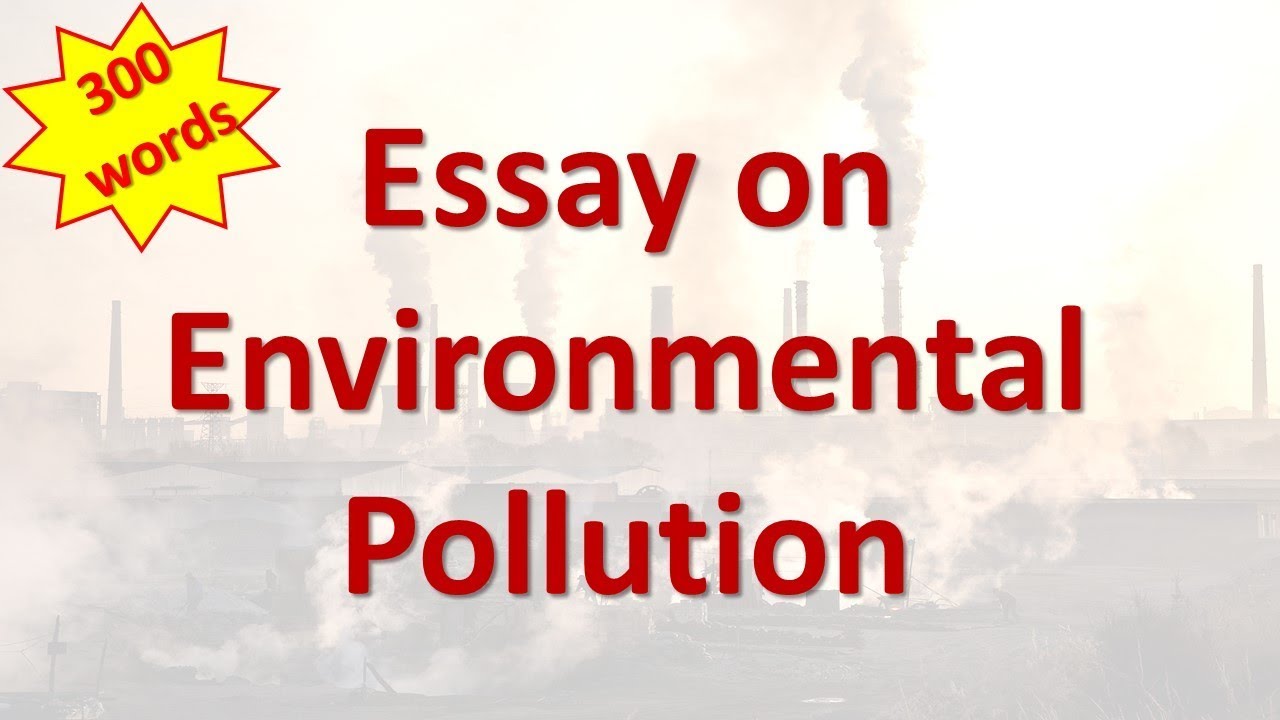 environmental degradation essay 300 words