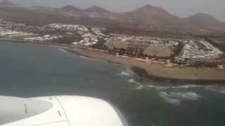 Aterrizaje En Lanzarote.