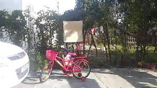 ☺ 1 year( baby) CHHOTA BHEEM  play and drive with bicycle🤗🤗 screenshot 4