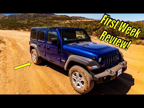 Jeep Wrangler Unlimited JL First Week Ownership Review - YouTube