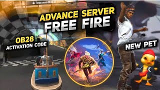 Ob28 Advance server Free Fire Live | Ob28 Advance Server Activation Code | Advance server live #gwm