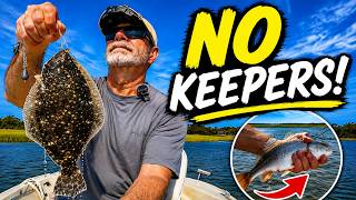 Redfish & Flounder On Live Bait | Nothing for the Cooler!