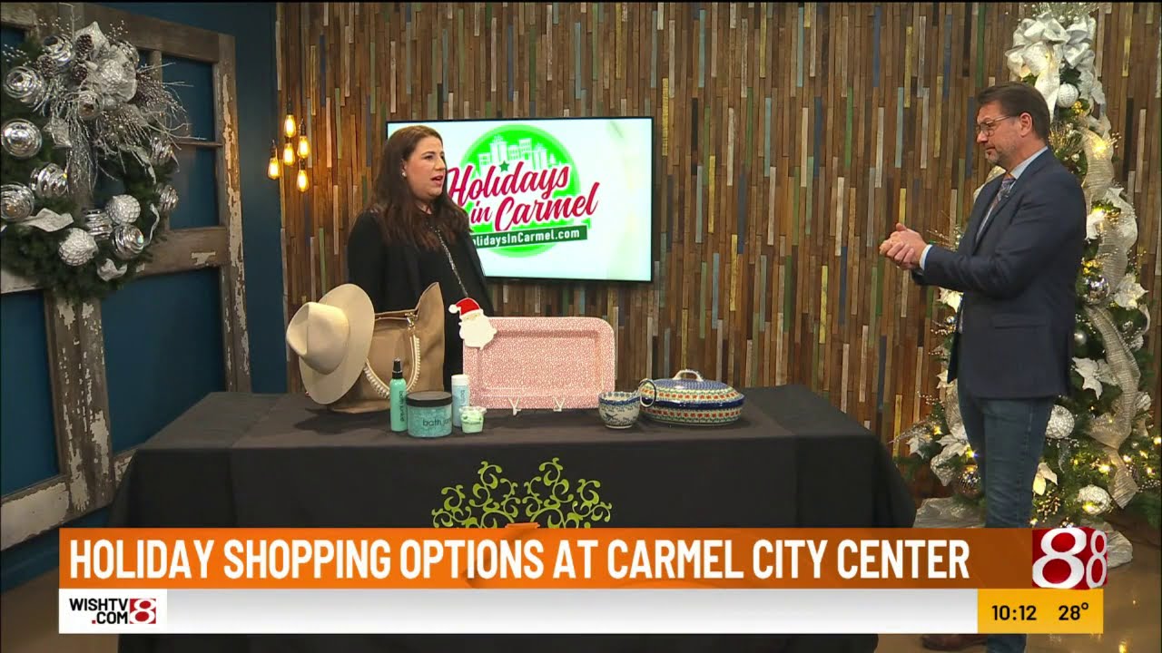 Holiday shopping at Carmel City Center on Indy Style