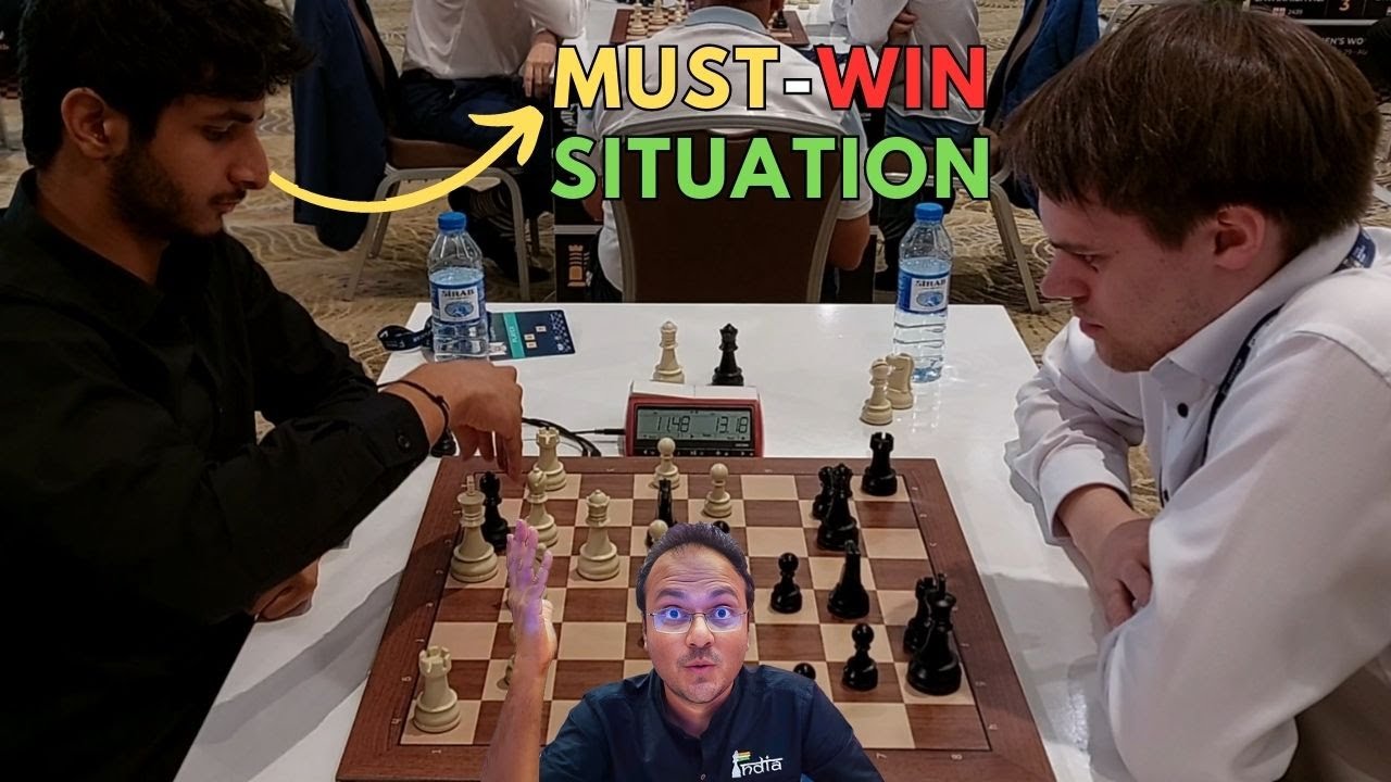 Vidit Bluebaum nail biting finish - chess24 - Twitch