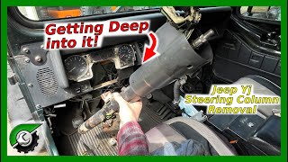 Jeep Yj Steering Column Removal : Ignition Issue - YouTube