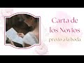 ¿Que es la carta pre boda y como redactarla? (Tradiciones de Boda)