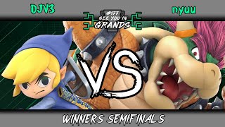 DJV3 (Toon Link) vs nyuu (Bowser) - WSFs - See You in Grands #177