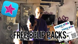 VIDEOSTAR FREE 8 CLIP PACKS💞VS QR CODES🥰VIDEOSTAR PRESETS💜(transition...)