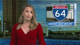 Wrong-way driver causes multi-vehicle crash on I-64 in Norfolk