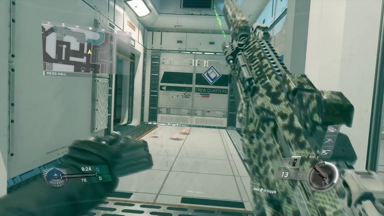 Infinite Warfare: OSA Snake Skin Camouflage First Person All Attachments