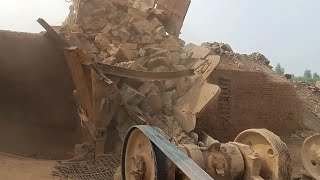 Superb RockCrusher Machine/Giant in Action/Giant Rock Crushing/Power full Jaw Crusher💪#stonecrushers
