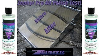 Zephyr Pro 40 Polish Test (How To Polish Chrome)