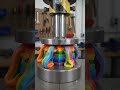 HYDRAULIC PRESS vs 100 soap 🧼🫧🧼#viralshorts #shorts