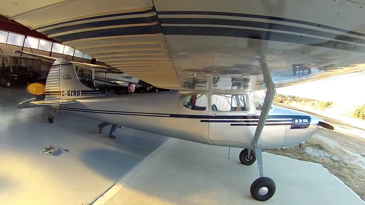 1953 Cessna 170b Wheel Landings Exterior 5 Feb 2014