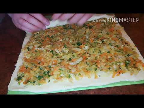 Видео рецепт Ленивые вареники с капустой