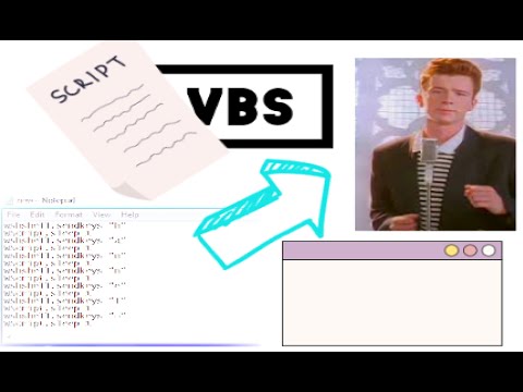 A FILE THAT CAN RICK ROLL YOU!!! IN Notepad!!! (Script in description)