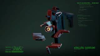 FUTURISTIC 40mm ARISOFT GRENADE LAUNCHER #airsoft #unrealengine #unrealengine5 #3d #animation