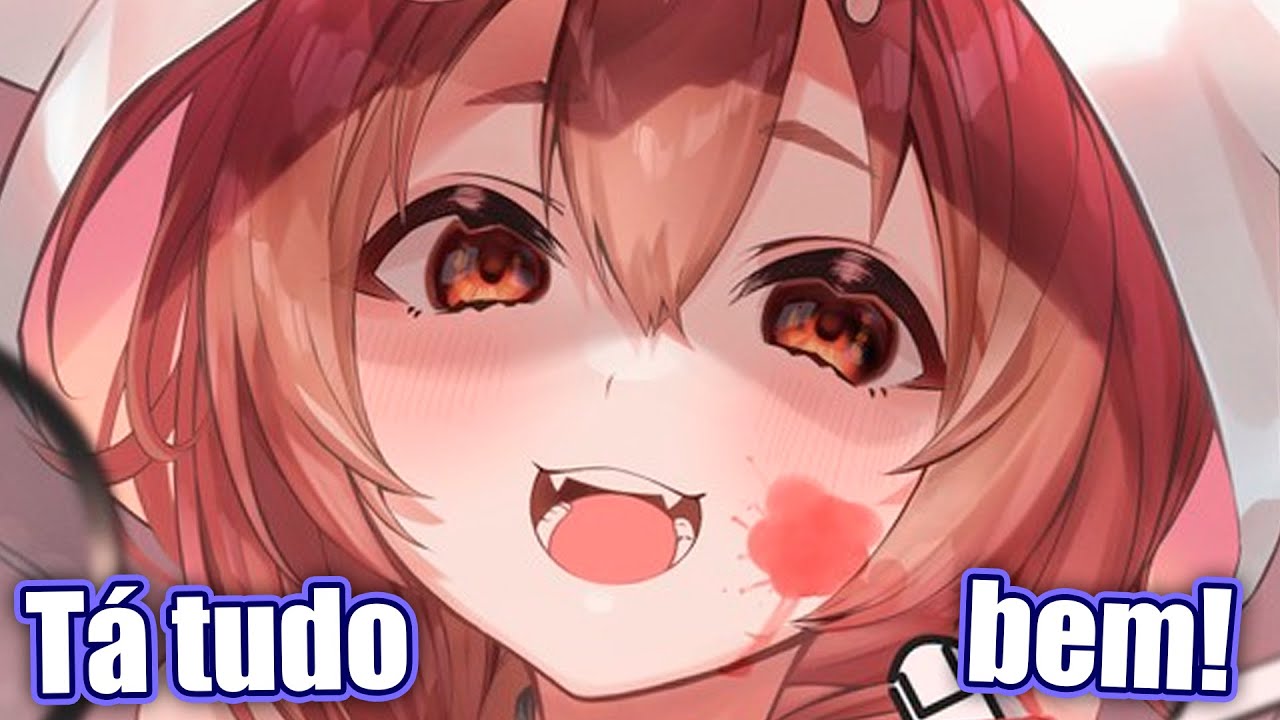 Korone nova roupa me assusta... (mas tbm é fofo)