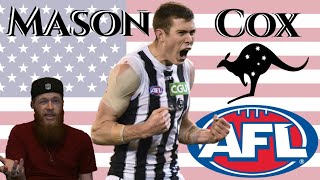 The American in the AFL - Mason Cox || AFL REACTION