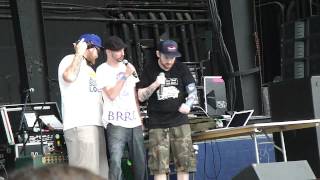 MAC LETHAL  " PANCAKE RAP + POUND THAT BEER " HD LIVE FROM SUMMERDAZE FESTIVAL