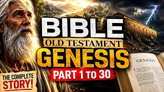 From Creation to the 12 Tribes of Israel 🌍 Genesis 1-30 | The Complete Story in One Video