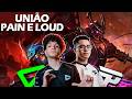 LOUD XYNO e PAIN CEOS E SE ELES JOGASSEM JUNTOS? ACABARAM COM O GAME!! - TREINO CBLOL