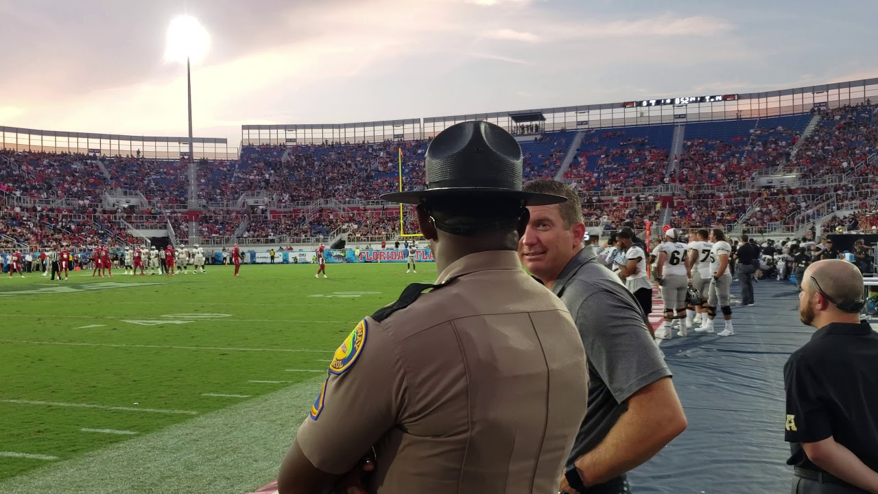 FAU vs. UCF: FAU Stadium Took a Quarter to Fill - Was Full about 15 Minutes After This Video