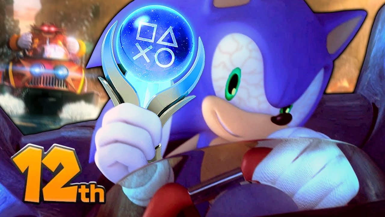 Die Sonic & All-Stars Racing Transformed 100% haben mich gebrochen