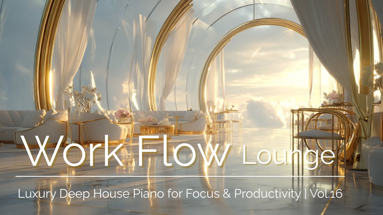 Work Flow Lounge | Luxury Deep House Piano for Focus & Productivity | Vol.16