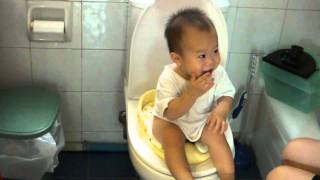 first potty training 20100812