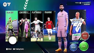 FIFA 24 ANDROID OFFLINE NEW MENU & UPDATE LATEST TRANSFER 2023/24