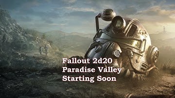 Fallout 2d20 - Reboot Session 1