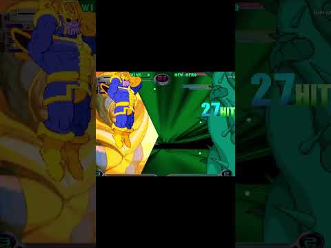 MvC2: Skarm - Amingo Hyper Vine + Thanos 2x Space 100% Assist Punish .:10.21.24:.