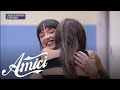 Amici 22 - Federica saluta i compagni