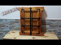 Ventana con Palets Estilo Rústico Antiguo. DIY bricolaje casero