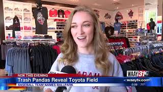 Trash Pandas Reveal Toyota Field