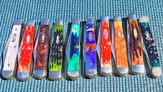 CASE COLLECTION PART 2~ VARIETY JACKS ~ Swell Center Jacks, Gunstocks and a Baby Copperhead