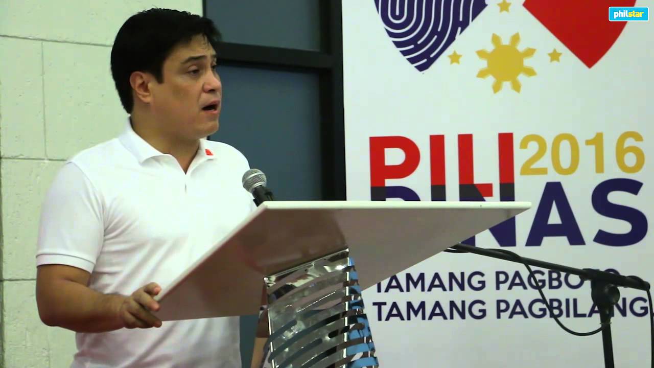 Juan Miguel Zubiri wants to become senator again