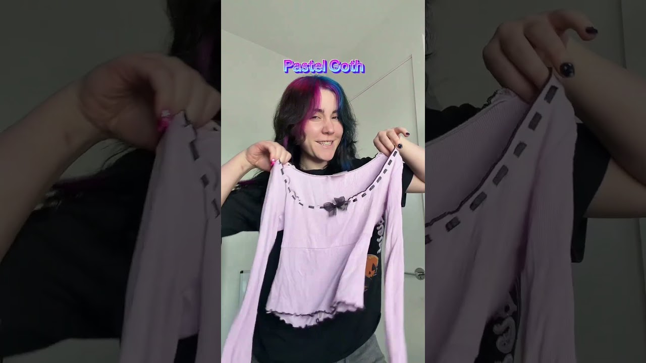 Pastel Goth?!💗 #pastel #goth #tradgoth #gothic #gothgirl #gothgirls #makeup #transition #real